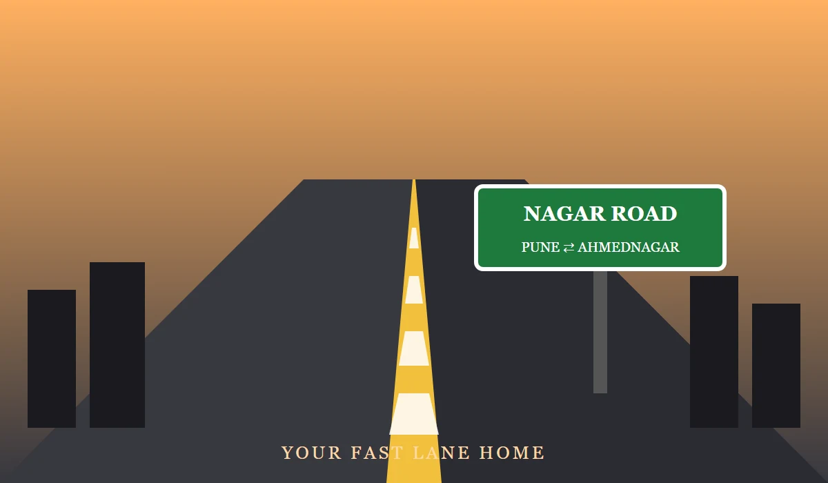 Apartments Near Pune-Ahmednagar Highway Nagar Road