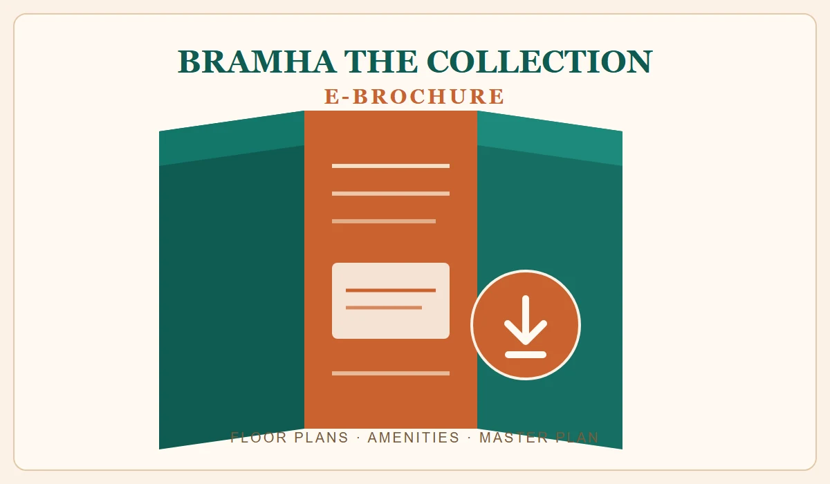 Bramha The Collection Brochure - PDF Download and Layout Plan