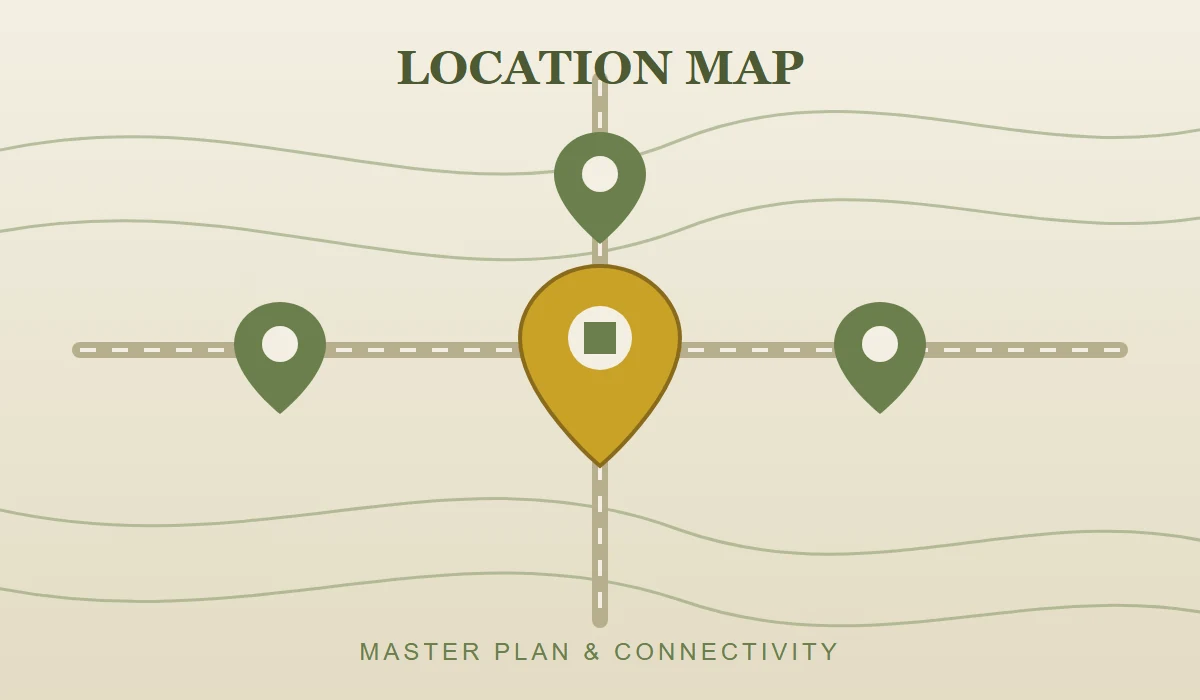 Bramha The Collection Map - Location and Master Plan