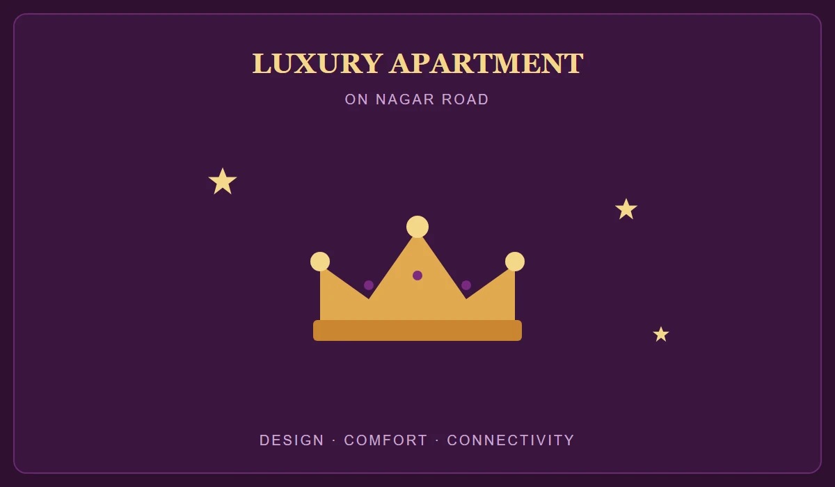 Luxury Apartment on Nagar Road