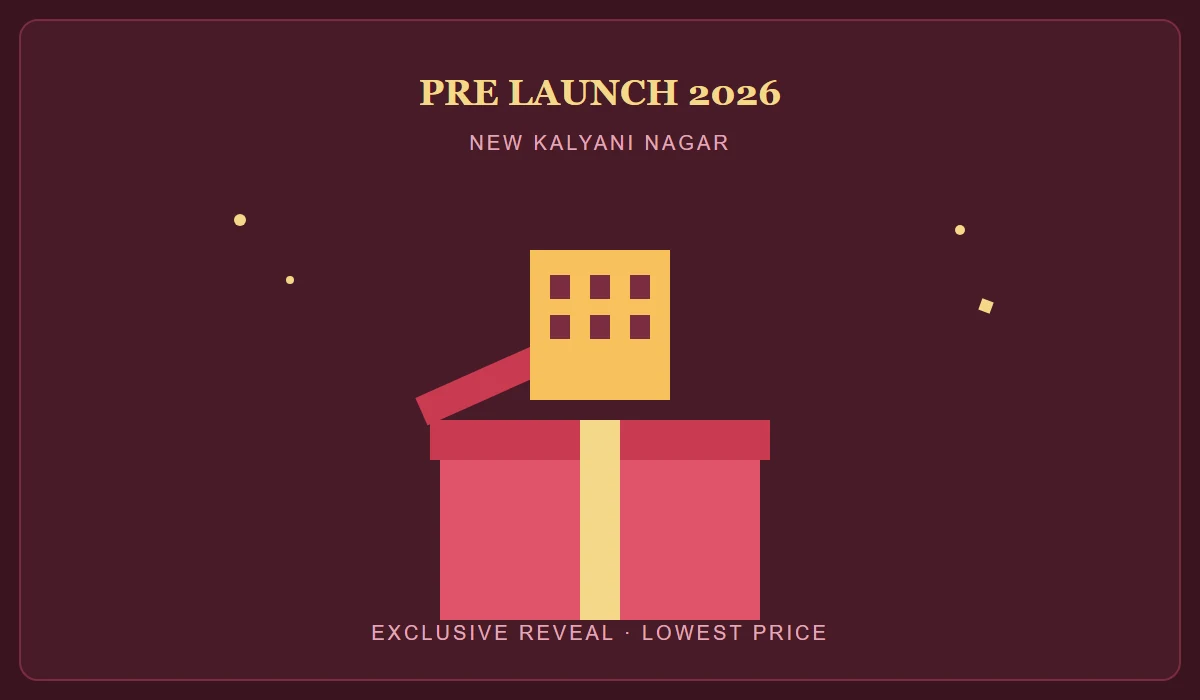 Pre Launch Apartment in New Kalyani Nagar 2026