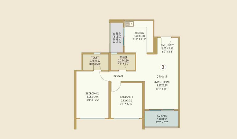 Bramha The Collection Floor Plan