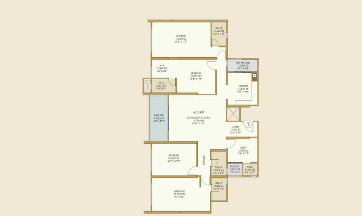 Bramha The Collection Floor Plan